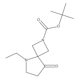 Tert-butyl 5-ethyl-8-oxo-2,5-diazaspiro[3.4]octane-2-carboxylate Structure