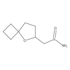 {5-Oxaspiro[3.4]octan-6-yl}methanesulfinamide结构式