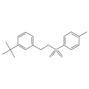 (3-Tert-butylphenyl)methyl 4-methylbenzene-1-sulfonate Structure