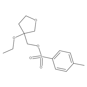 (3-Ethoxyoxolan-3-yl)methyl 4-methylbenzene-1-sulfonate Structure