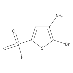 4-Amino-5-bromothiophene-2-sulfonyl fluoride Structure