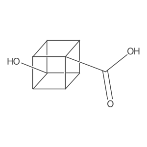 1-Hydroxy-cubane-4-carboxylic acid Structure