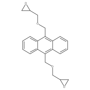 9,10-Bis((oxiran-2-ylmethoxy)methyl)anthracene Structure