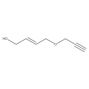 (2E)-4-(2-Propyn-1-yloxy)-2-buten-1-ol Structure
