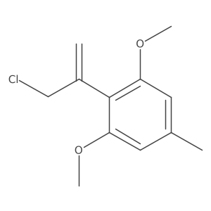2-(3-Chloroprop-1-en-2-yl)-1,3-dimethoxy-5-methylbenzene结构式