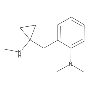 N,N-dimethyl-2-{[1-(methylamino)cyclopropyl]methyl}aniline Structure