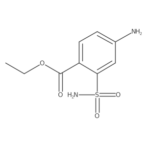Ethyl 4-amino-2-sulfamoylbenzoate Structure