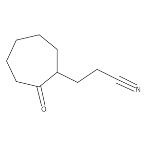 2-Oxocycloheptanepropanenitrile Structure
