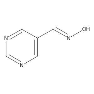 (NZ)-N-(pyrimidin-5-ylmethylidene)hydroxylamine Structure