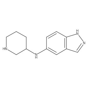 N-piperidin-3-yl-1H-indazol-5-amine Structure