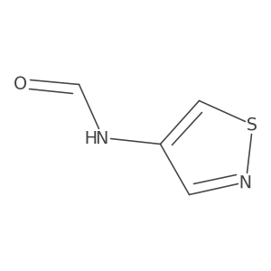 N-4-Isothiazolylformamide结构式