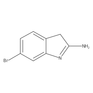 6-Bromo-3H-indol-2-amine结构式