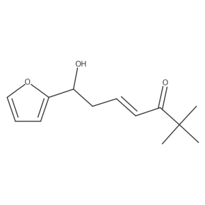 (7R)-7-(furan-2-yl)-7-hydroxy-2,2-dimethylhept-4-en-3-one Structure