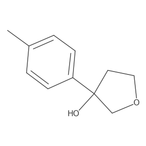 3-(p-Tolyl)tetrahydrofuran-3-ol结构式