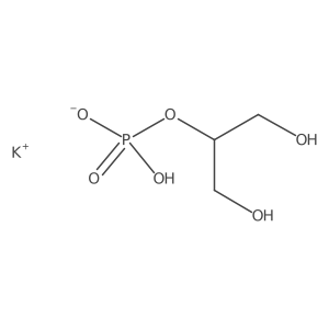 Monopotassium 2-glycerophosphate结构式