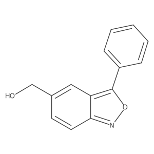 3-Phenyl-2,1-benzisoxazole-5-methanol Structure