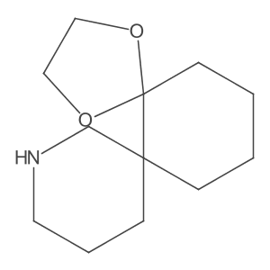 1,4-Dioxa-8-azadispiro[4.0.5(6).4(5)]pentadecane结构式