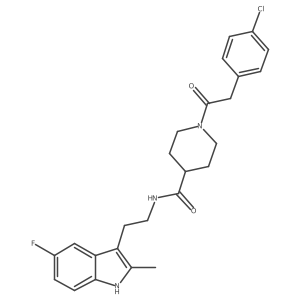 C25H27ClFN3O2 Structure