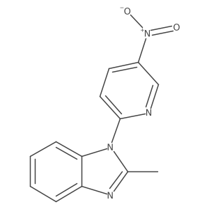 2-methyl-1-(5-nitropyridin-2-yl)-1H-benzimidazole Structure