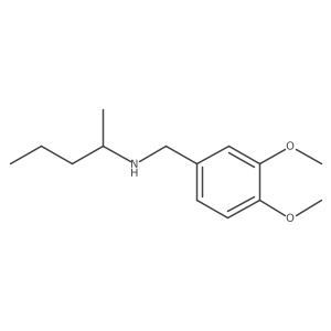 [(3,4-Dimethoxyphenyl)methyl](pentan-2-yl)amine Structure