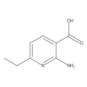 Ethyl 2-aminonicotinic acid Structure