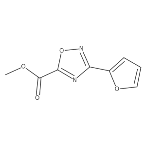 Methyl 3-(furan-2-yl)-1,2,4-oxadiazole-5-carboxylate Structure