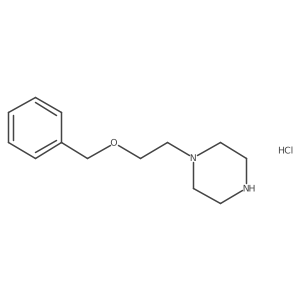 1-(2-(Benzyloxy)ethyl)piperazine hydrochloride Structure