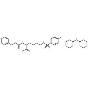 Z-Lys(tos)-OH dcha结构式