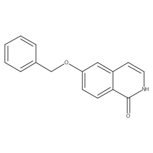 6-(Benzyloxy)isoquinolin-1(2H)-one结构式