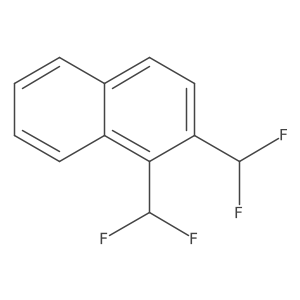 1,2-Bis(difluoromethyl)naphthalene结构式