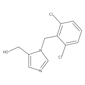[1-(2,6-Dichlorobenzyl)-1H-imidazol-5-yl]methanol结构式
