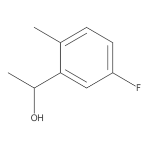 (1S)-1-(5-fluoro-2-methylphenyl)ethan-1-ol Structure