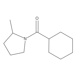 Cyclohexyl(2-methyl-1-pyrrolidinyl)methanone Structure