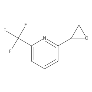 2-(Oxiran-2-yl)-6-(trifluoromethyl)pyridine Structure