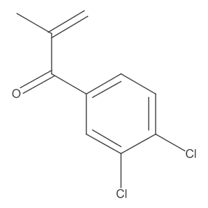 1-(3,4-Dichlorophenyl)-2-methyl-2-propenone结构式