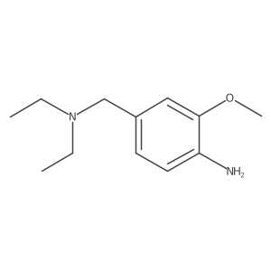 4-(Diethylaminomethyl)-2-methoxyaniline Structure