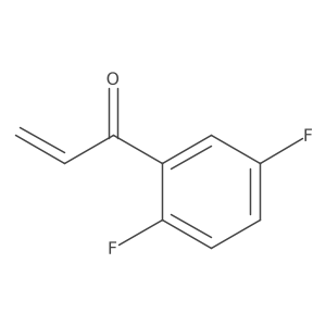 1-(2,5-Difluorophenyl)prop-2-en-1-one结构式