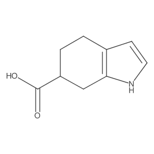 4,5,6,7-tetrahydro-1H-indole-6-carboxylic acid Structure