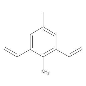 Benzenamine, 2,6-diethenyl-4-methyl- Structure