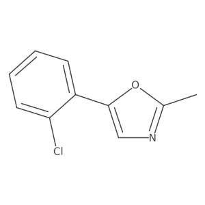 5-(2-Chlorophenyl)-2-methyloxazole结构式