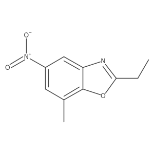 2-Ethyl-7-methyl-5-nitro-1,3-benzoxazole Structure