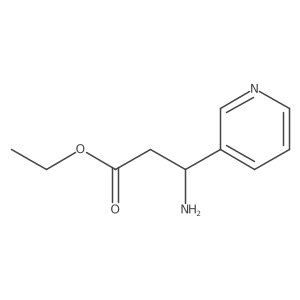 Ethyl (3R)-3-amino-3-(pyridin-3-YL)propanoate Structure