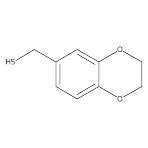 2,3-Dihydro-1,4-benzodioxin-6-ylmethanethiol结构式