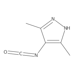 4-isocyanato-3,5-dimethyl-1H-pyrazole Structure