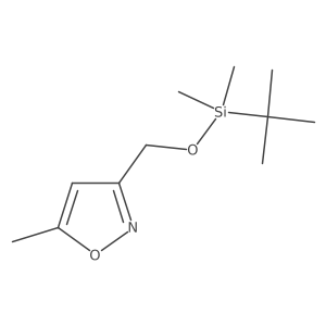 3-(tert-Butyldimethylsilyloxymethyl)-5-methylisoxazole Structure