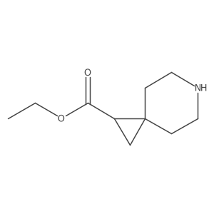 Ethyl (S)-6-azaspiro[2.5]octane-1-carboxylate结构式