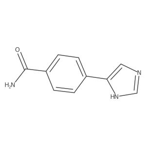 4-(1H-imidazol-4-yl)benzamide结构式