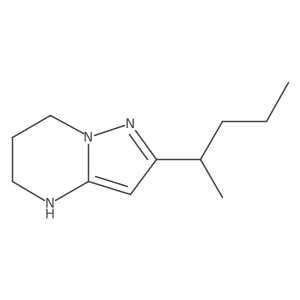 2-(Pentan-2-yl)-4H,5H,6H,7H-pyrazolo[1,5-a]pyrimidine结构式