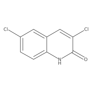 3,6-Dichloro-2(1H)-quinolinone Structure