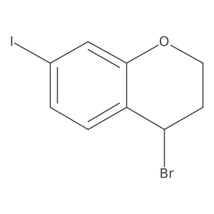 4-Bromo-7-iodochroman Structure